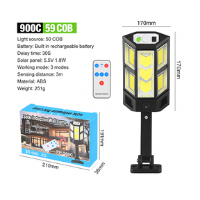 Luminaria solar edición premium